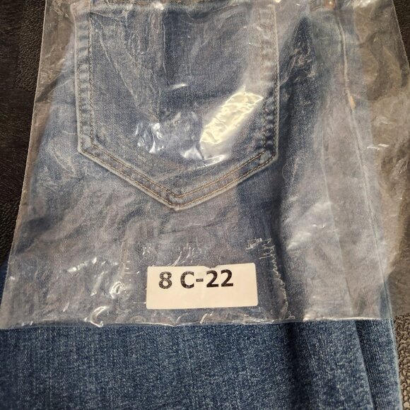 Free People Jeans Women's Size 30 Blue Denim Skinny Leg Stretch Shaping - Picture 13 of 13